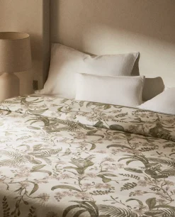 ZARA Home Leaf Print Duvet Cover