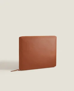ZARA Home Leather Tablet And Document Folder
