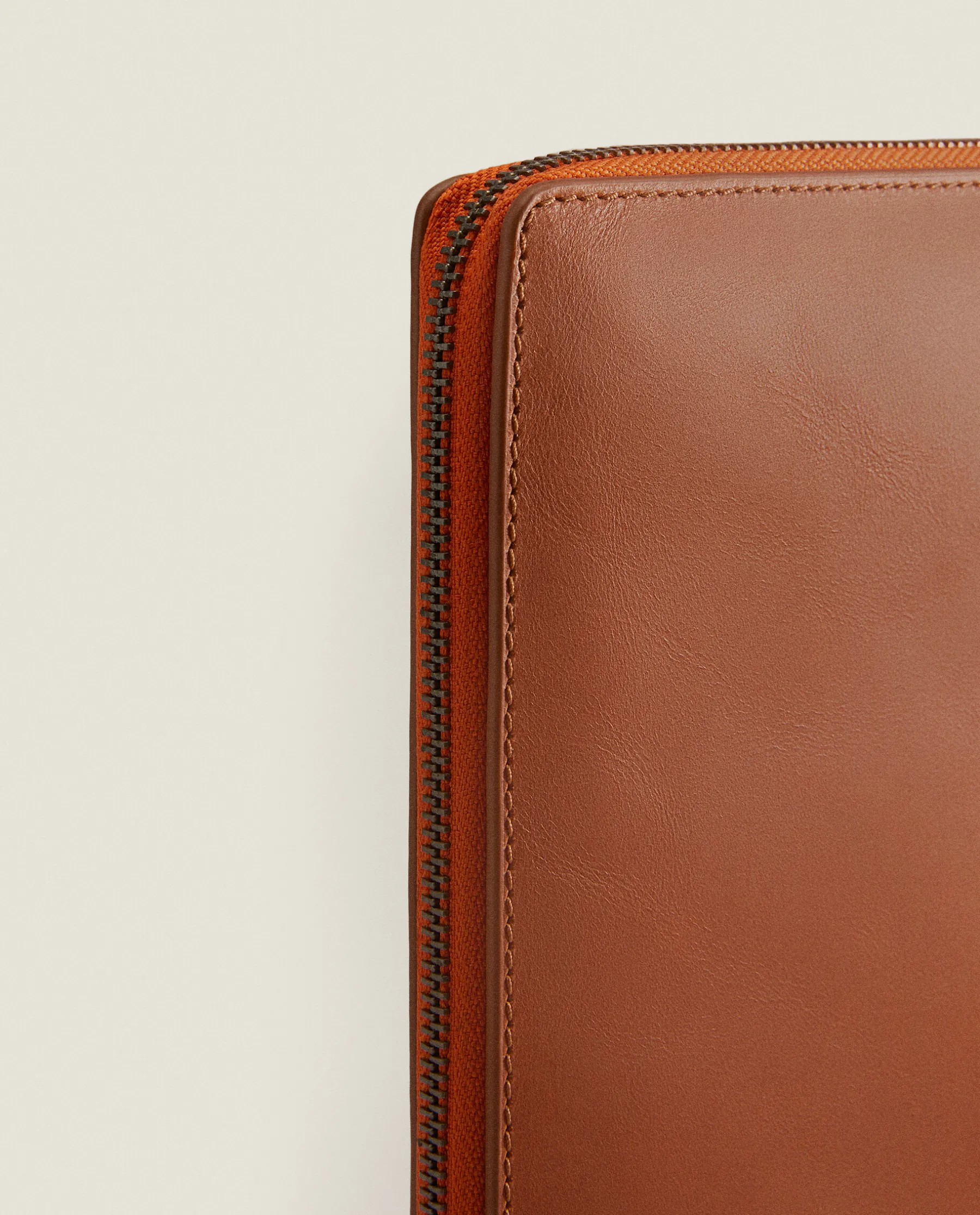 ZARA Home Leather Tablet And Document Folder