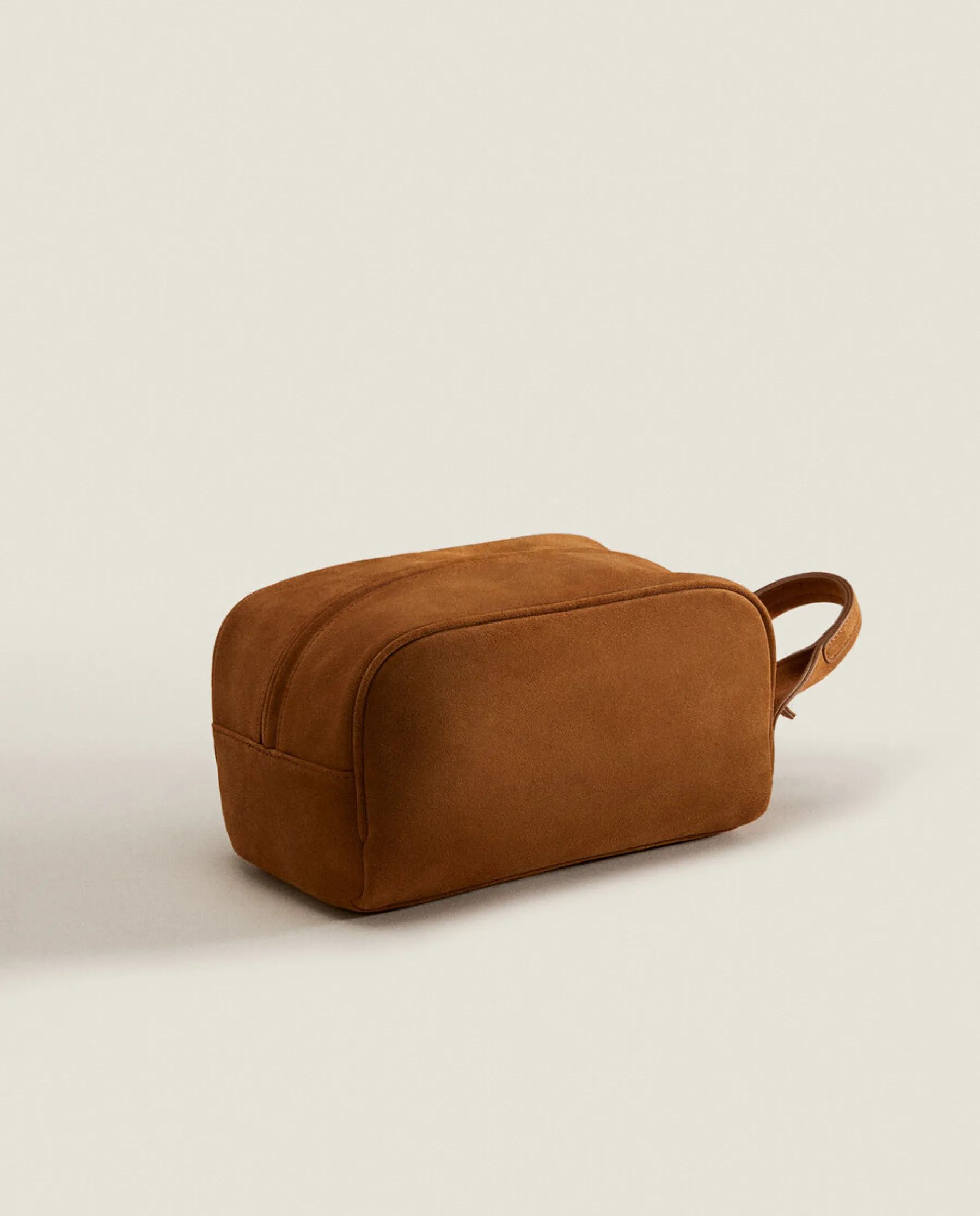 ZARA Home Leather Toiletry Bag