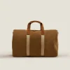 ZARA Home Leather Travel Bag