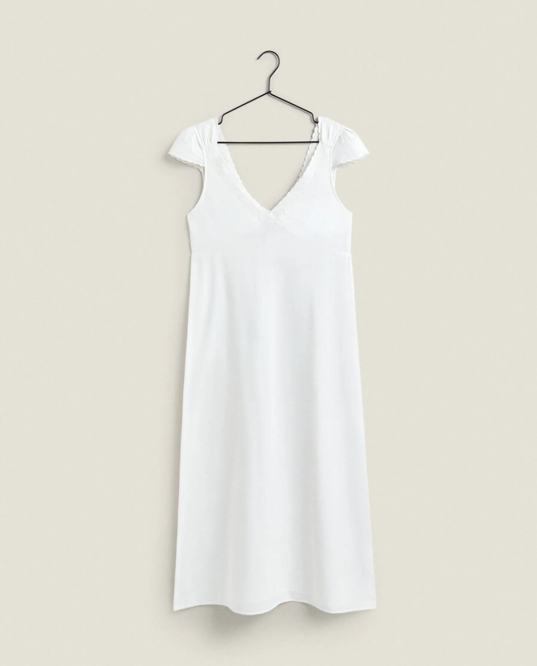 ZARA Home Linen And Cotton Nightgown