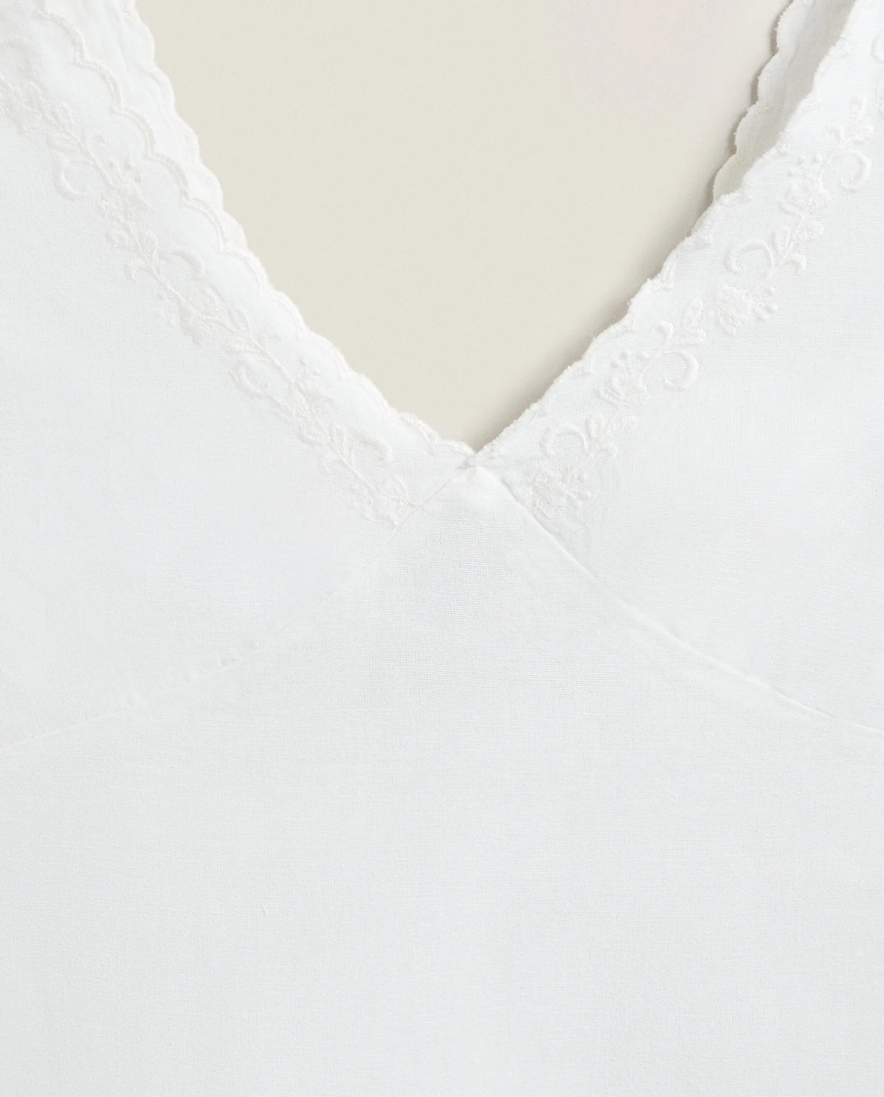 ZARA Home Linen And Cotton Nightgown