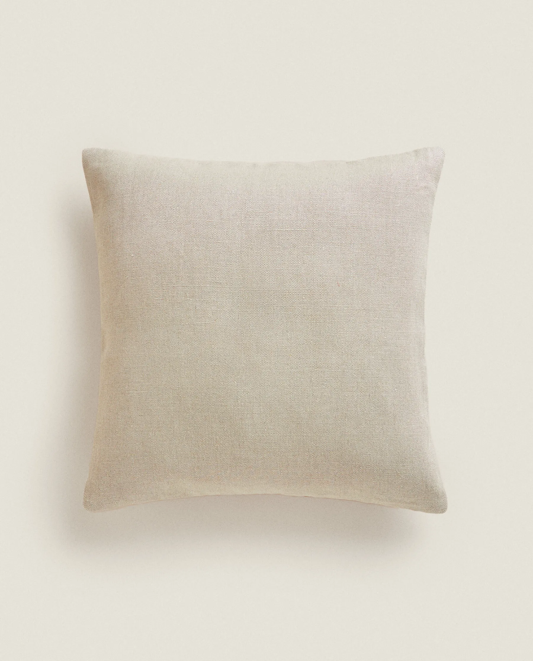 ZARA Home Linen And Velvet Throw Pillow Cover