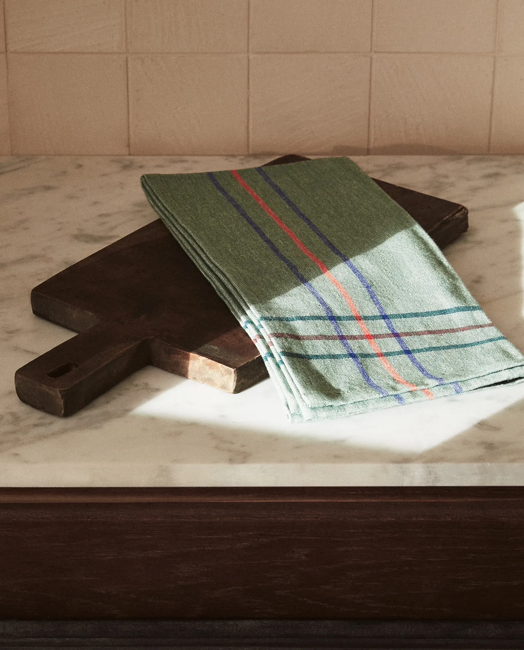 ZARA Home Linen Kitchen Towel (Pack Of 2)