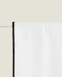 ZARA Home Linen Overlock Curtain