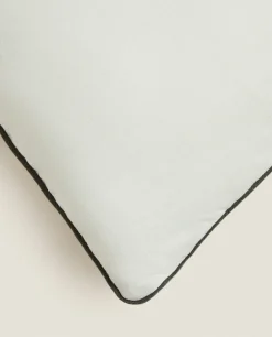 ZARA Home Linen Seat Cushion