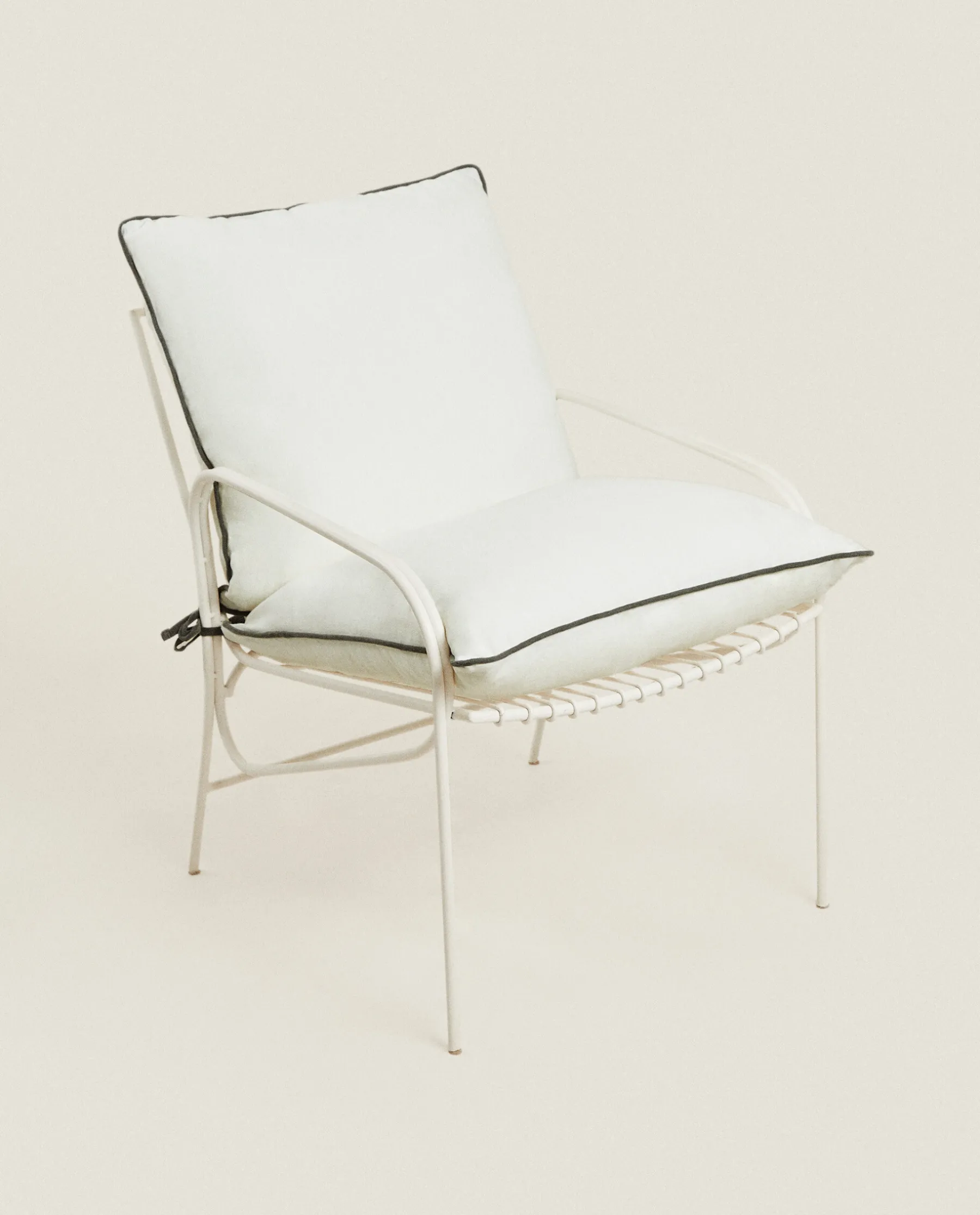 ZARA Home Linen Seat Cushion