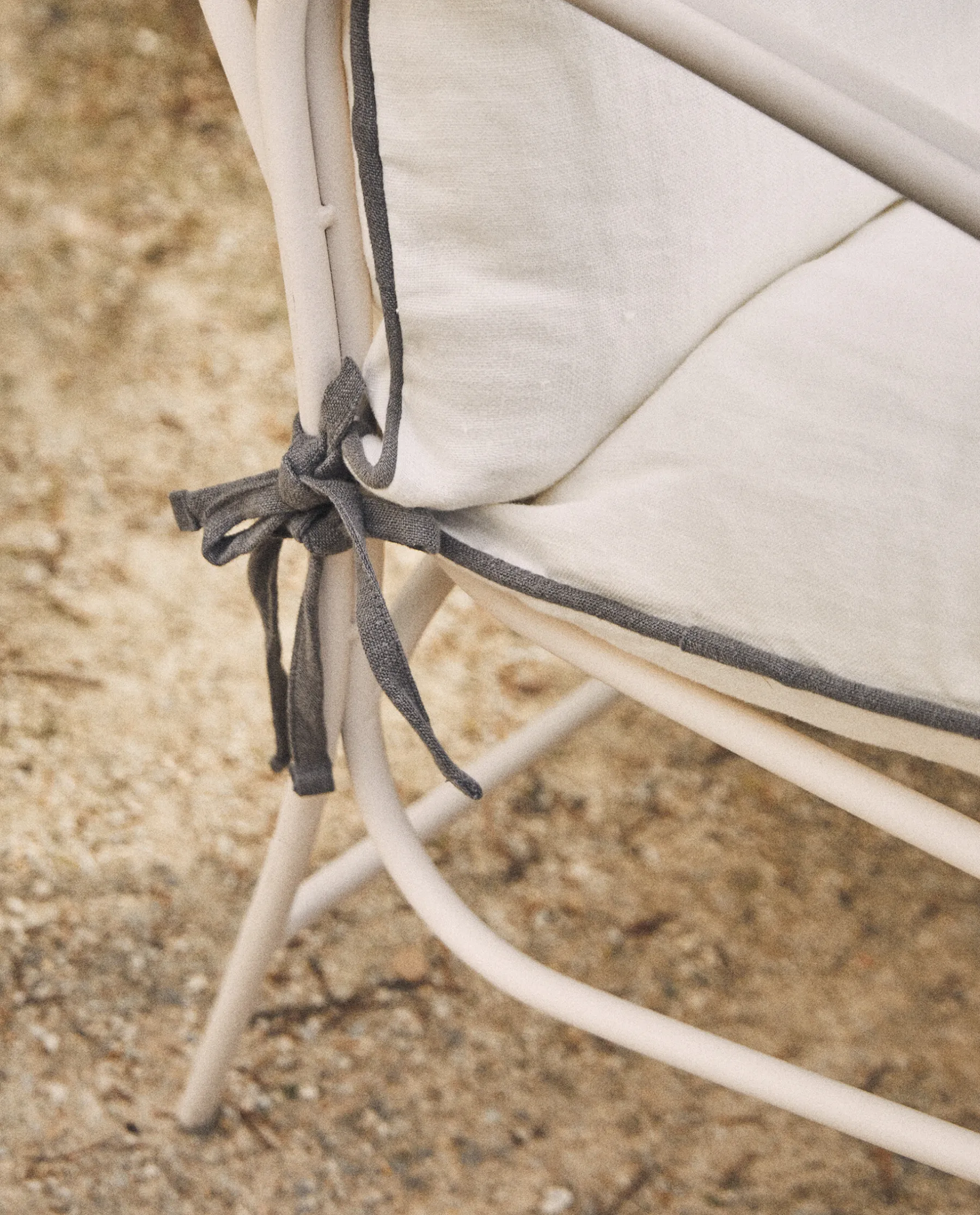 ZARA Home Linen Seat Cushion