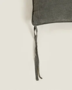 ZARA Home Linen Seat Cushion