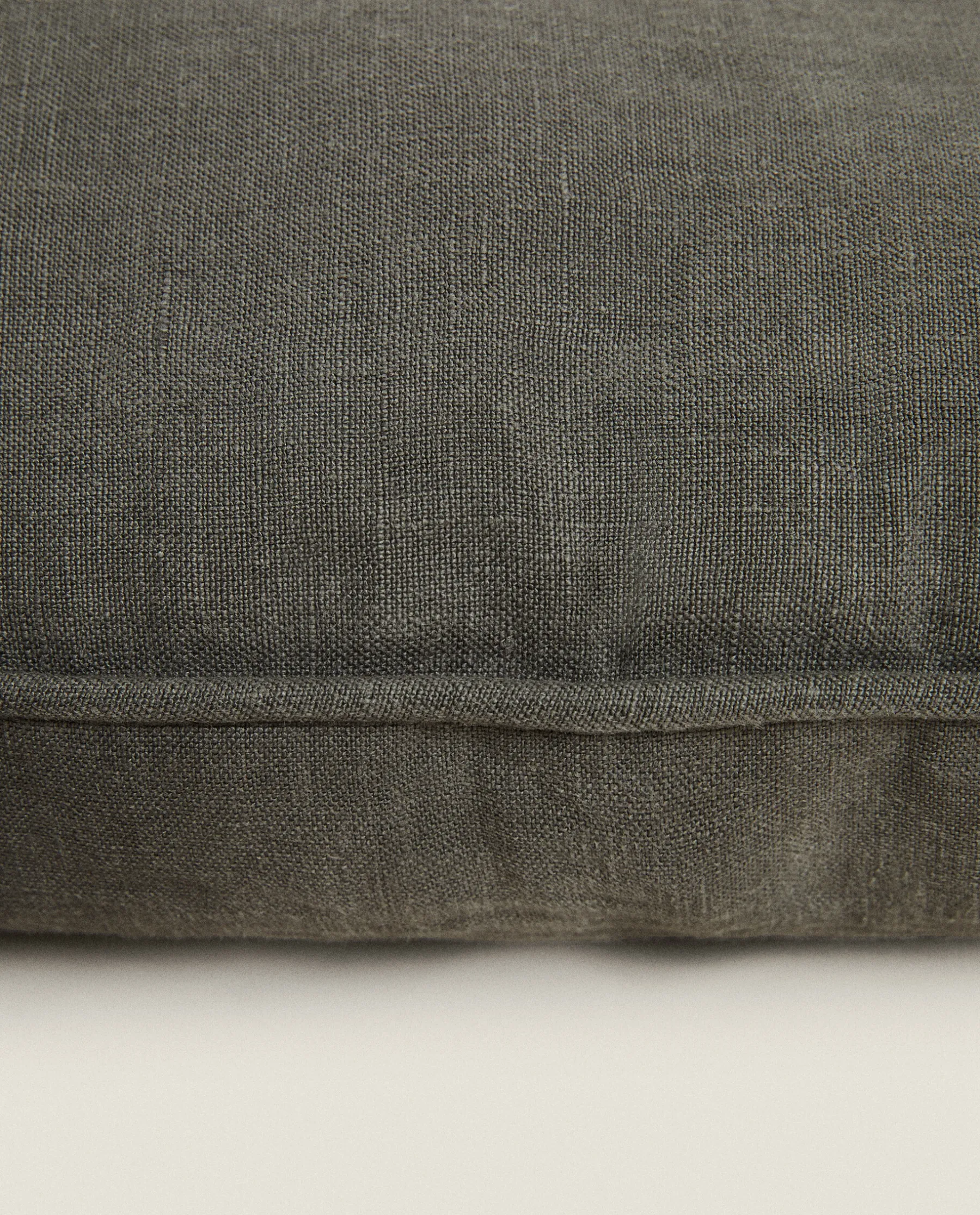 ZARA Home Linen Seat Cushion