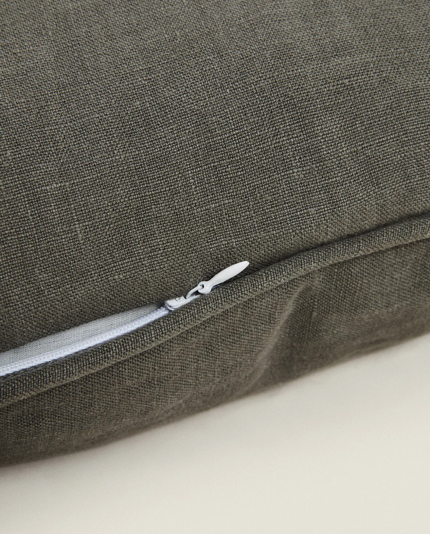 ZARA Home Linen Seat Cushion