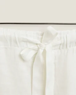 ZARA Home Linen Shorts