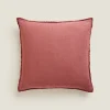 ZARA Home Linen Throw Pillow Cover