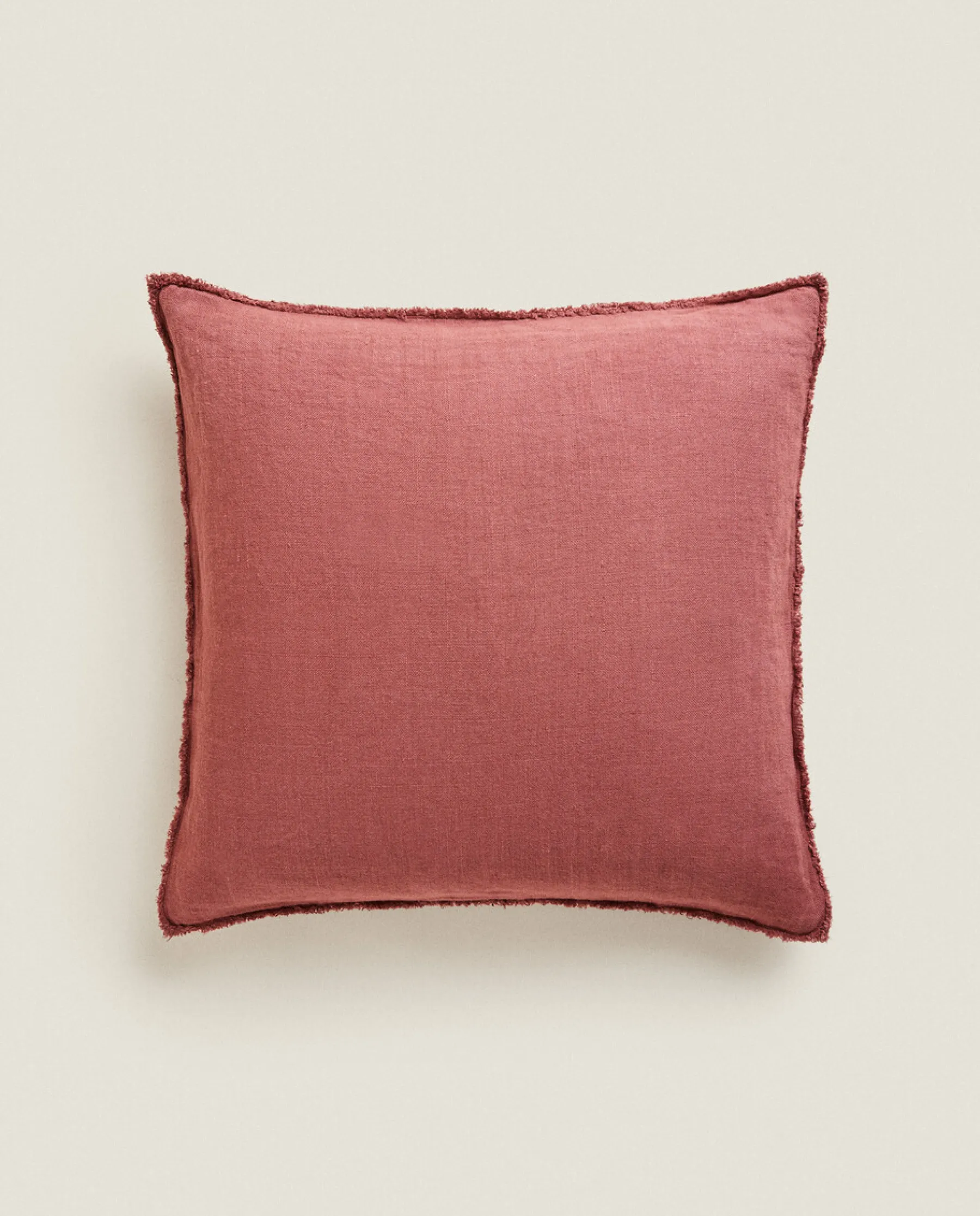 ZARA Home Linen Throw Pillow Cover