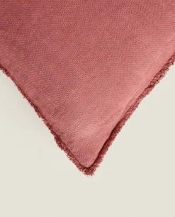 ZARA Home Linen Throw Pillow Cover