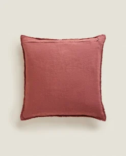 ZARA Home Linen Throw Pillow Cover