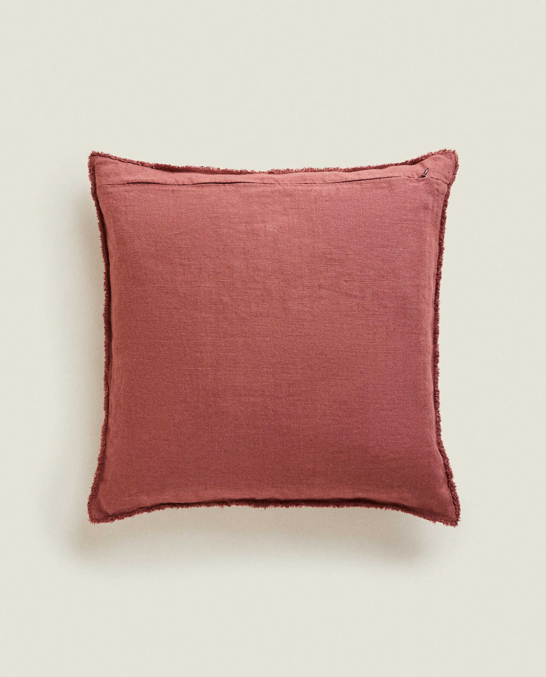 ZARA Home Linen Throw Pillow Cover