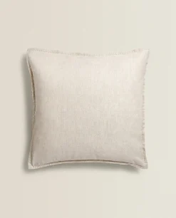 ZARA Home Linen Throw Pillow Cover