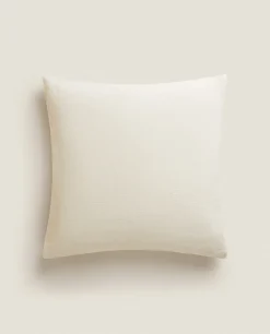 ZARA Home Linen Throw Pillow Cover