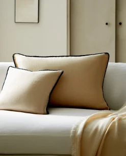 ZARA Home Linen Throw Pillow Cover