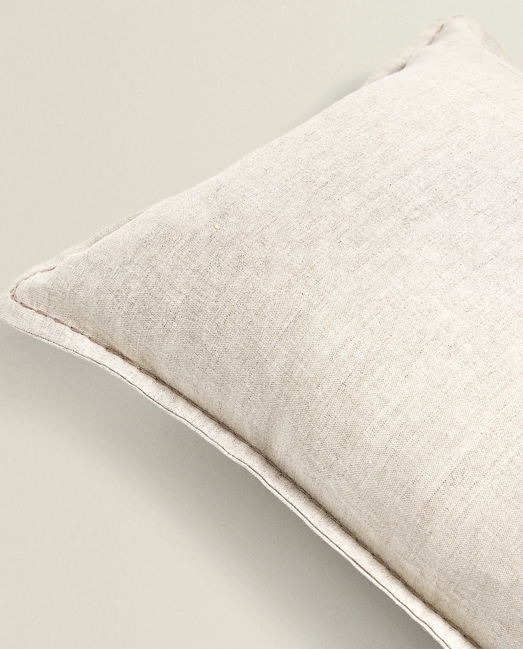 ZARA Home Linen Throw Pillow Cover