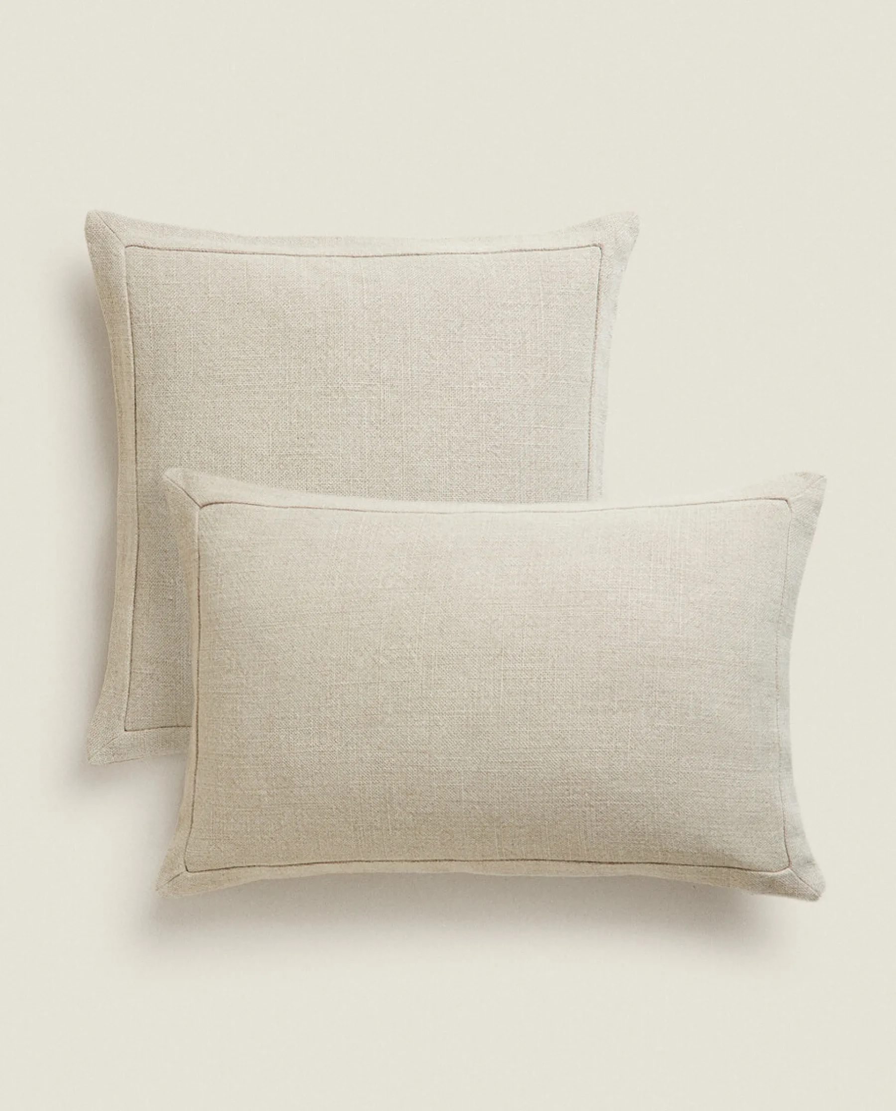 ZARA Home Linen Throw Pillow Cover