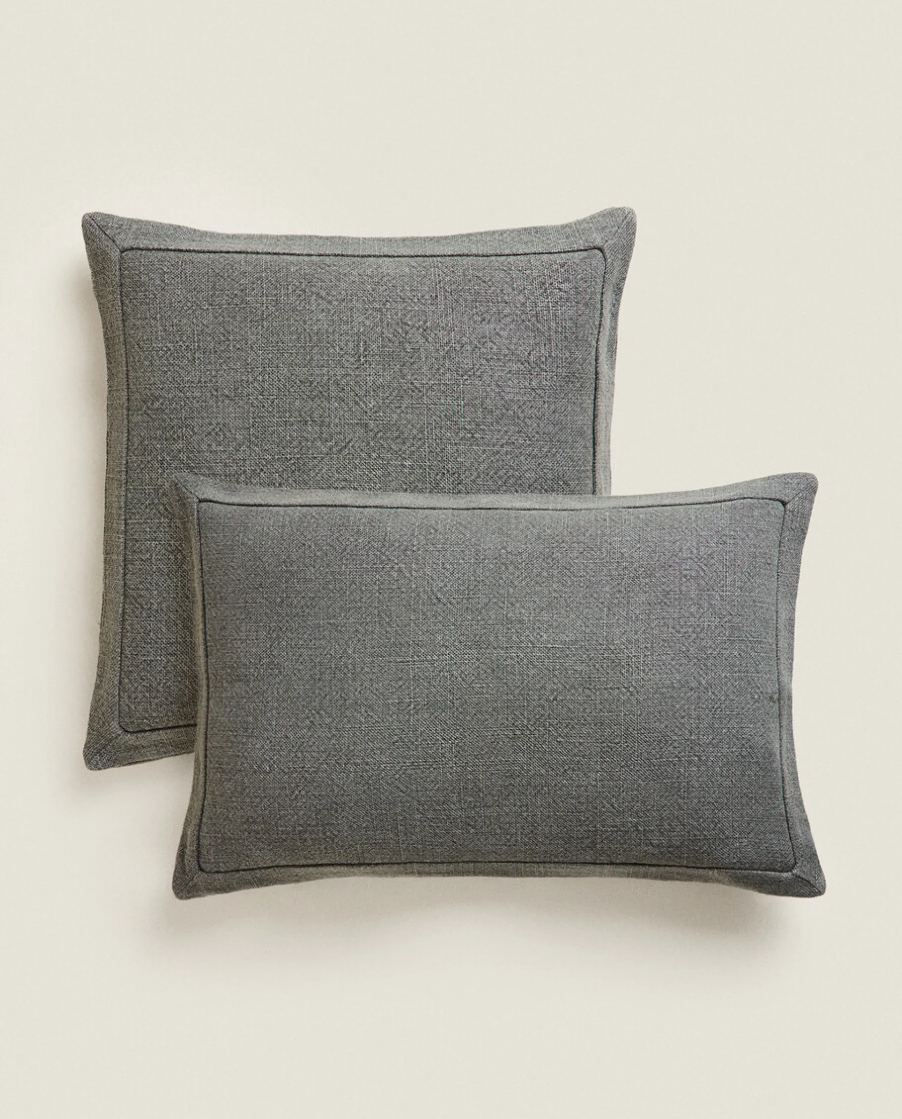 ZARA Home Linen Throw Pillow Cover