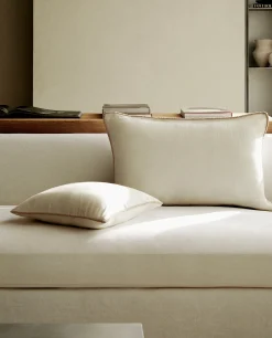 ZARA Home Linen Throw Pillow Cover