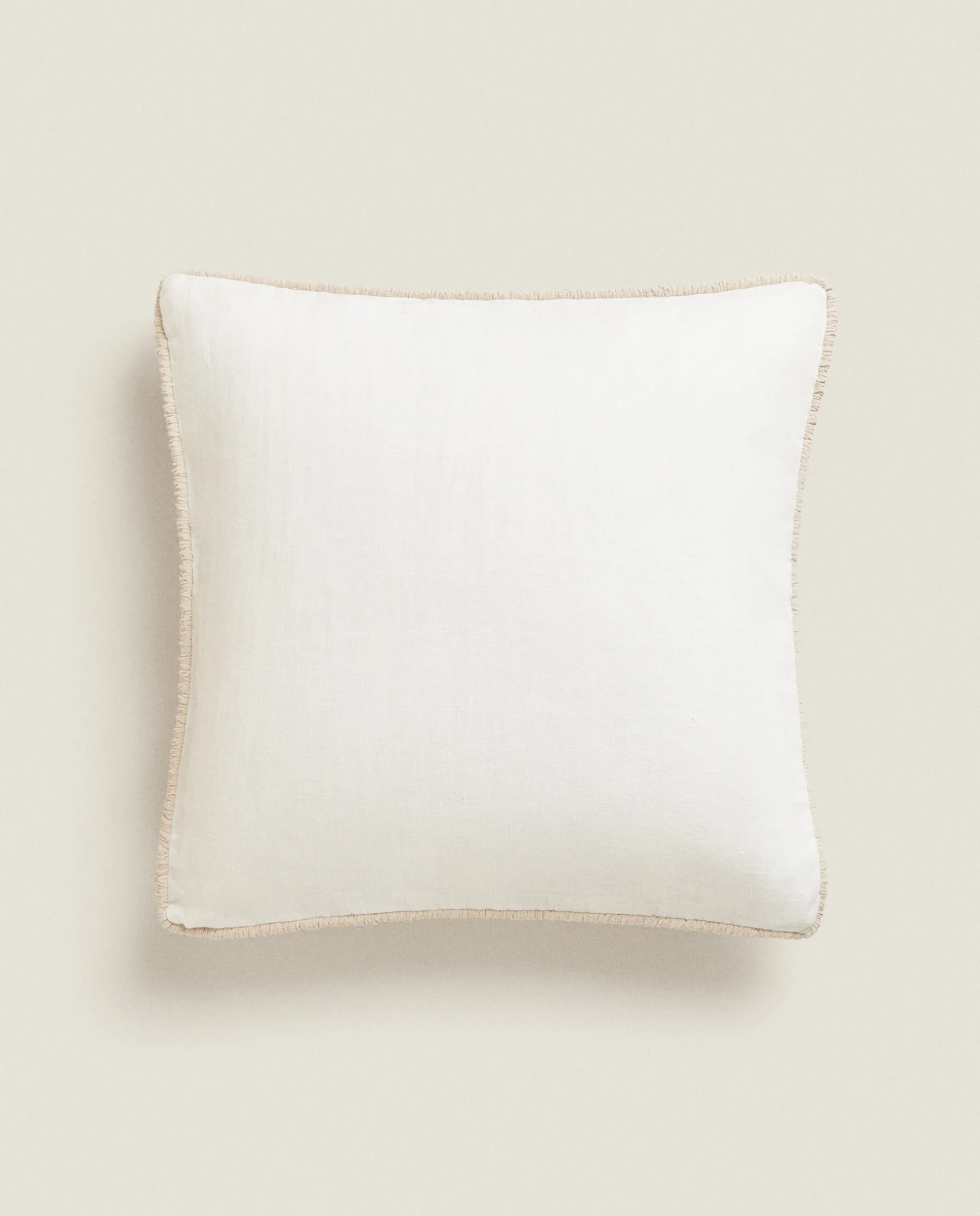 ZARA Home Linen Throw Pillow Cover