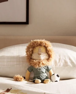 ZARA Home Lion Soccer Plush Toy