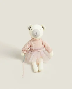 ZARA Home Little Bear Ballet Plush Toy