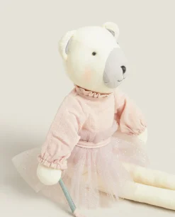 ZARA Home Little Bear Ballet Plush Toy