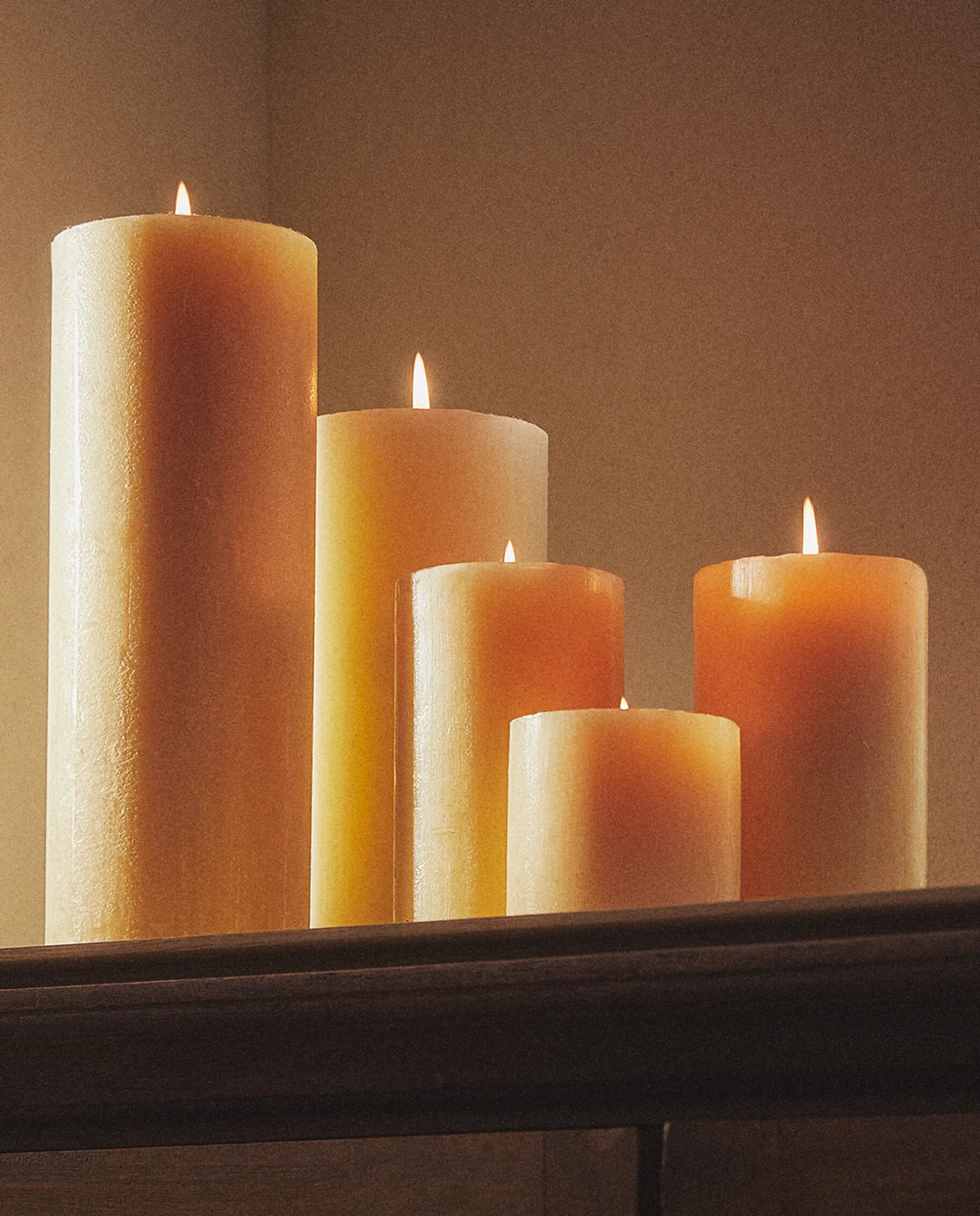 ZARA Home Long Cylinder Candle