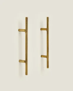 ZARA Home Long Metal Pull Tab (Pack Of 2)
