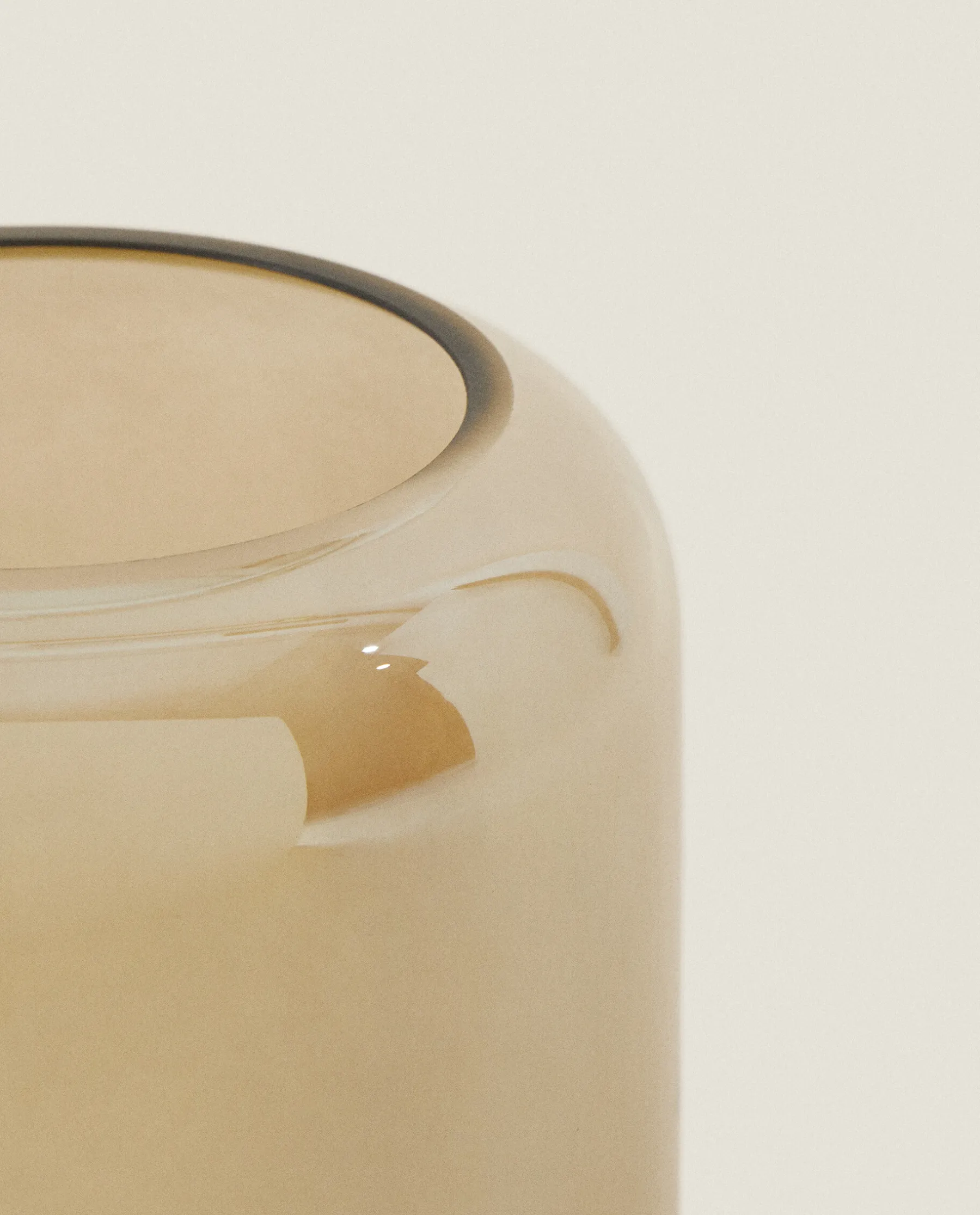 ZARA Home Lustrous Glass Vase