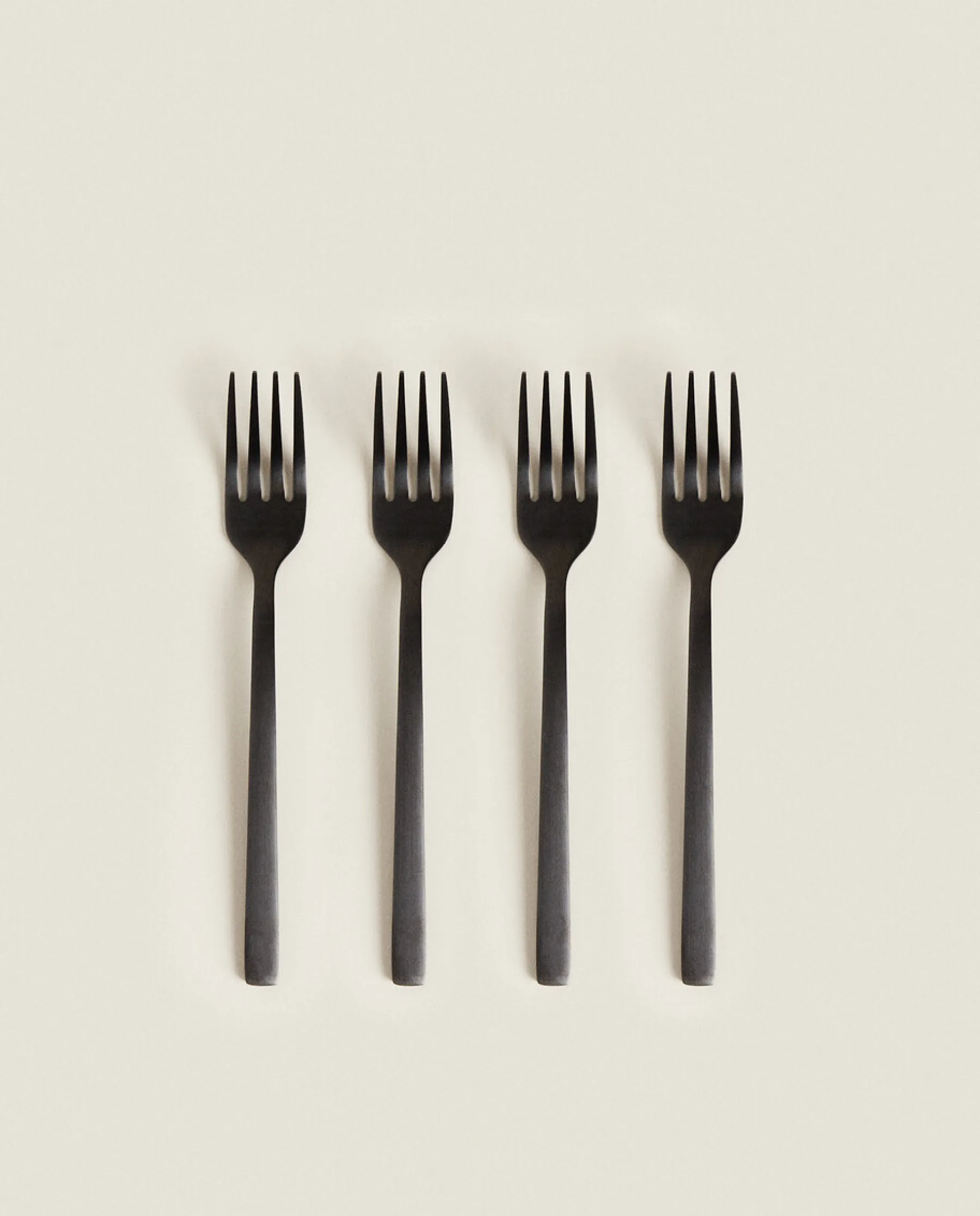 ZARA Home Matte Brunch Forks (Pack Of 4)