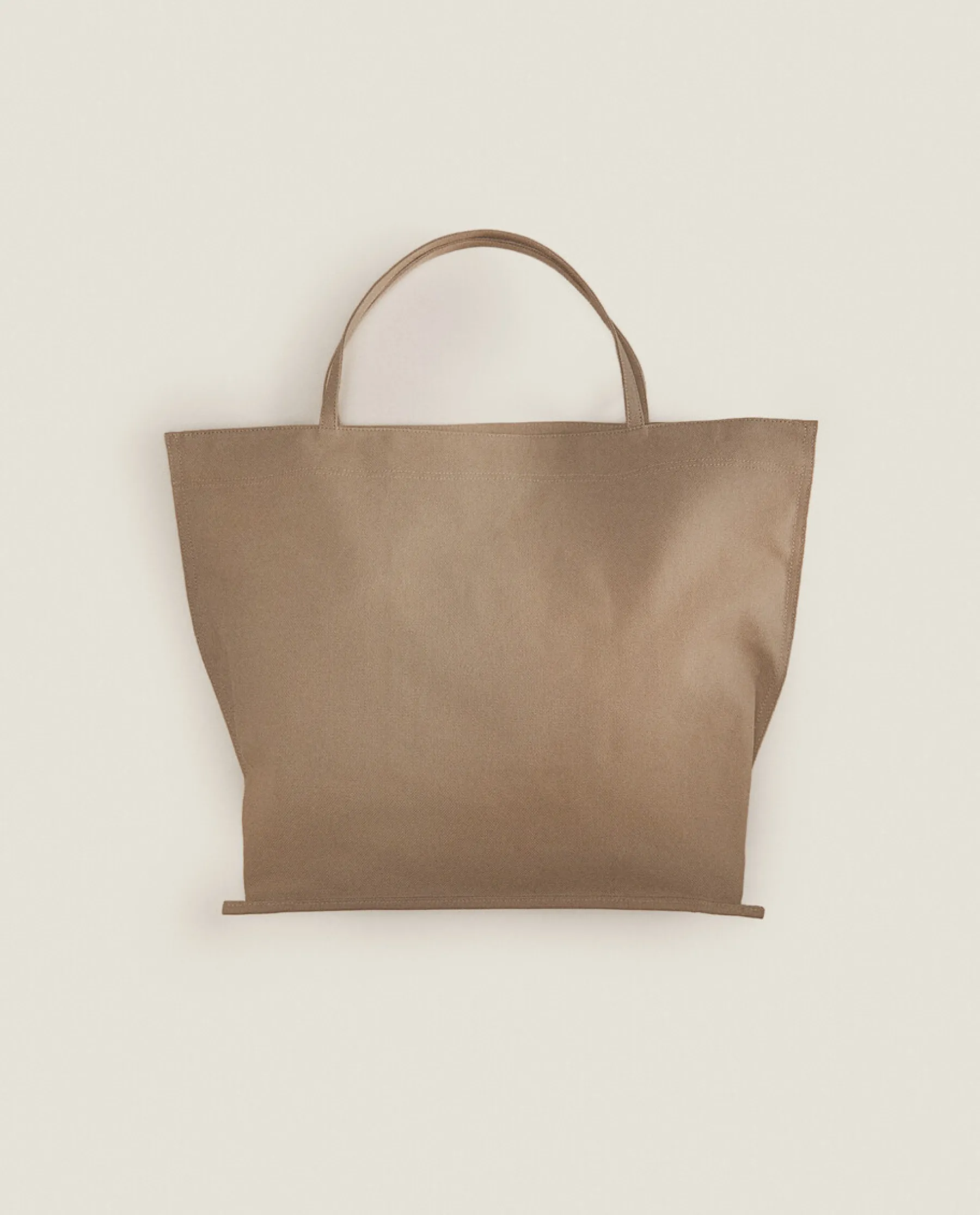ZARA Home Medium Fabric Tote Bag