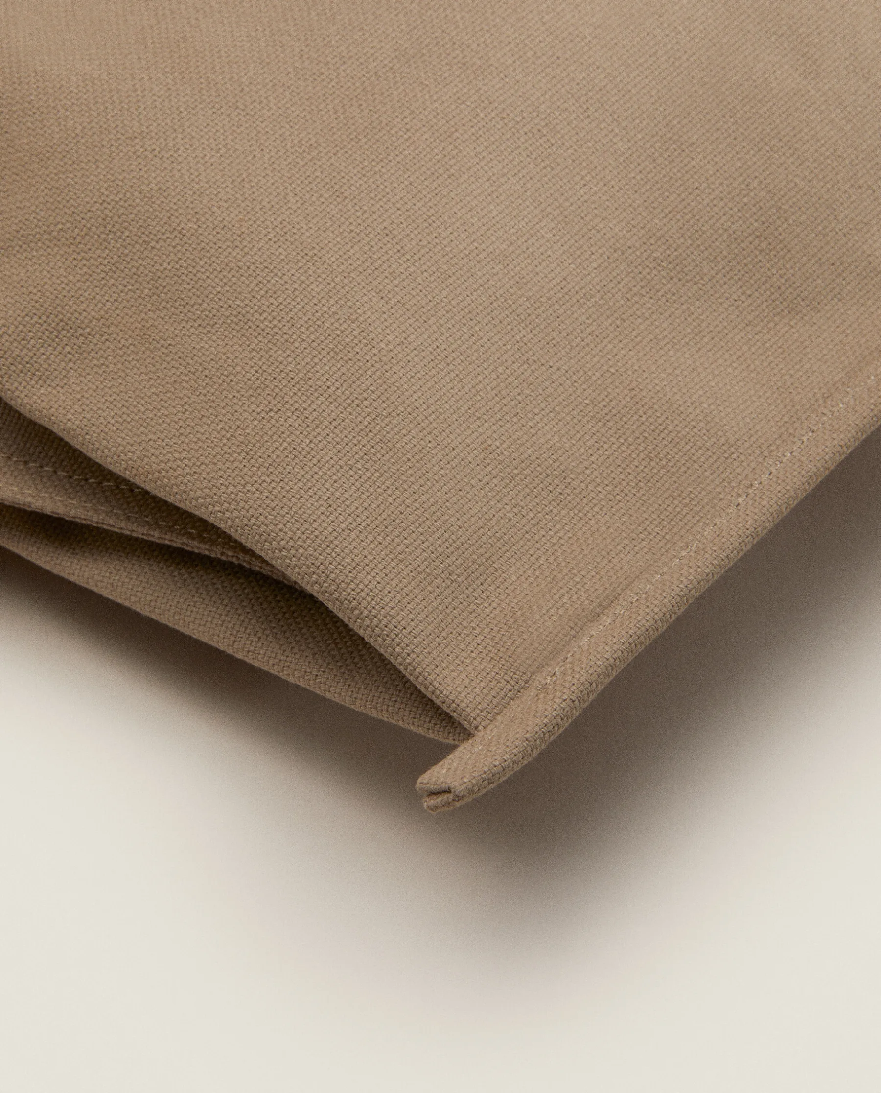 ZARA Home Medium Fabric Tote Bag