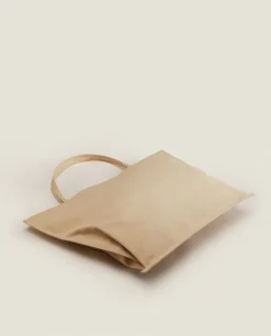 ZARA Home Medium Fabric Tote Bag