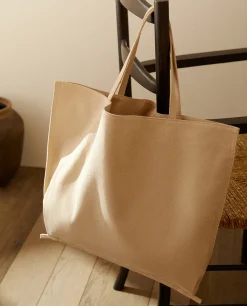 ZARA Home Medium Fabric Tote Bag