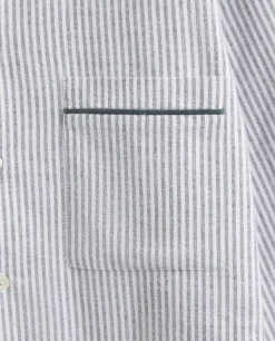 ZARA Home Men'S Striped Flannel Pyjama Top