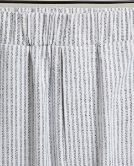 ZARA Home Men'S Striped Flannel Pyjama Bottoms
