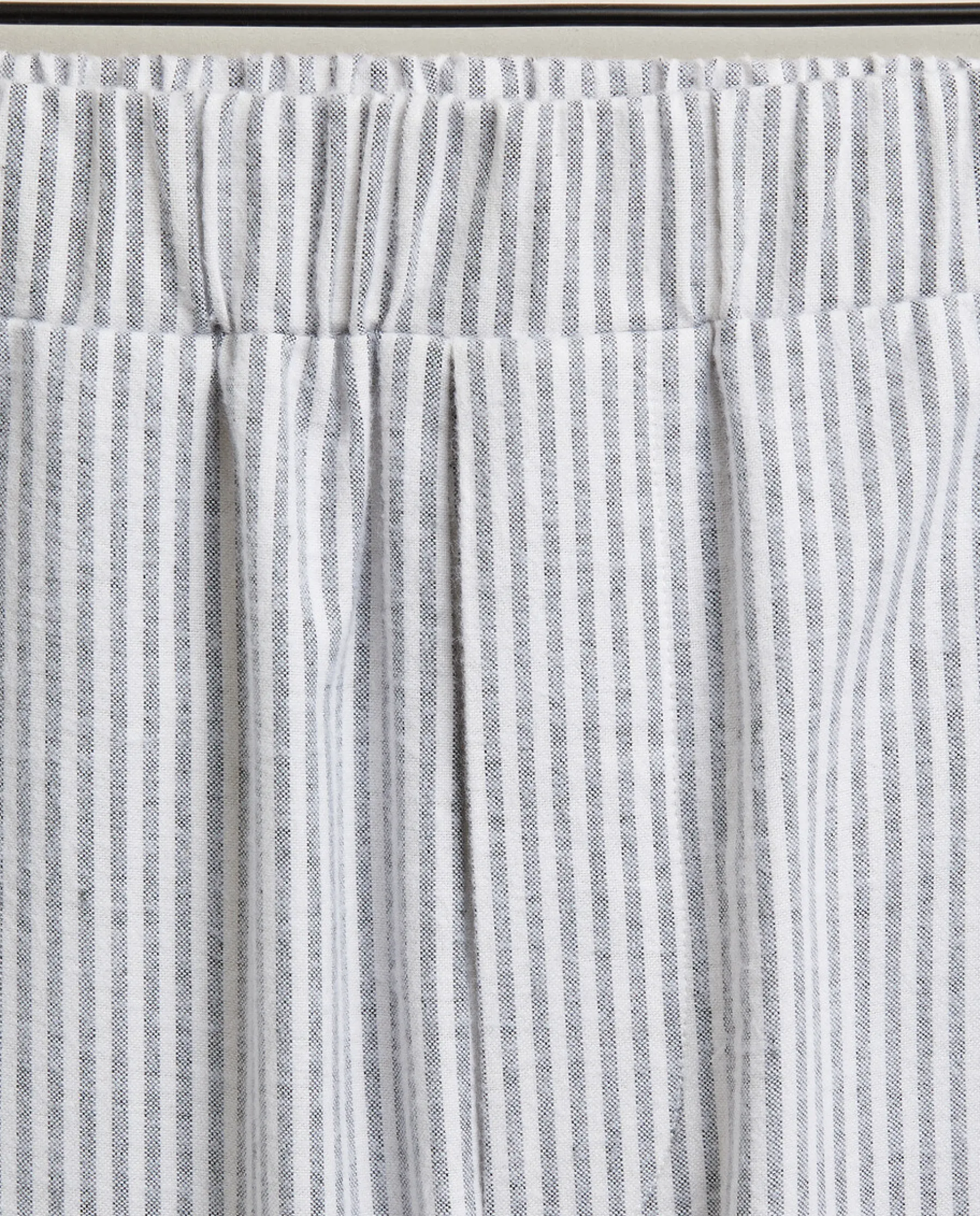 ZARA Home Men'S Striped Flannel Pyjama Bottoms