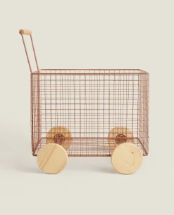 ZARA Home Metal Cart With Wheels