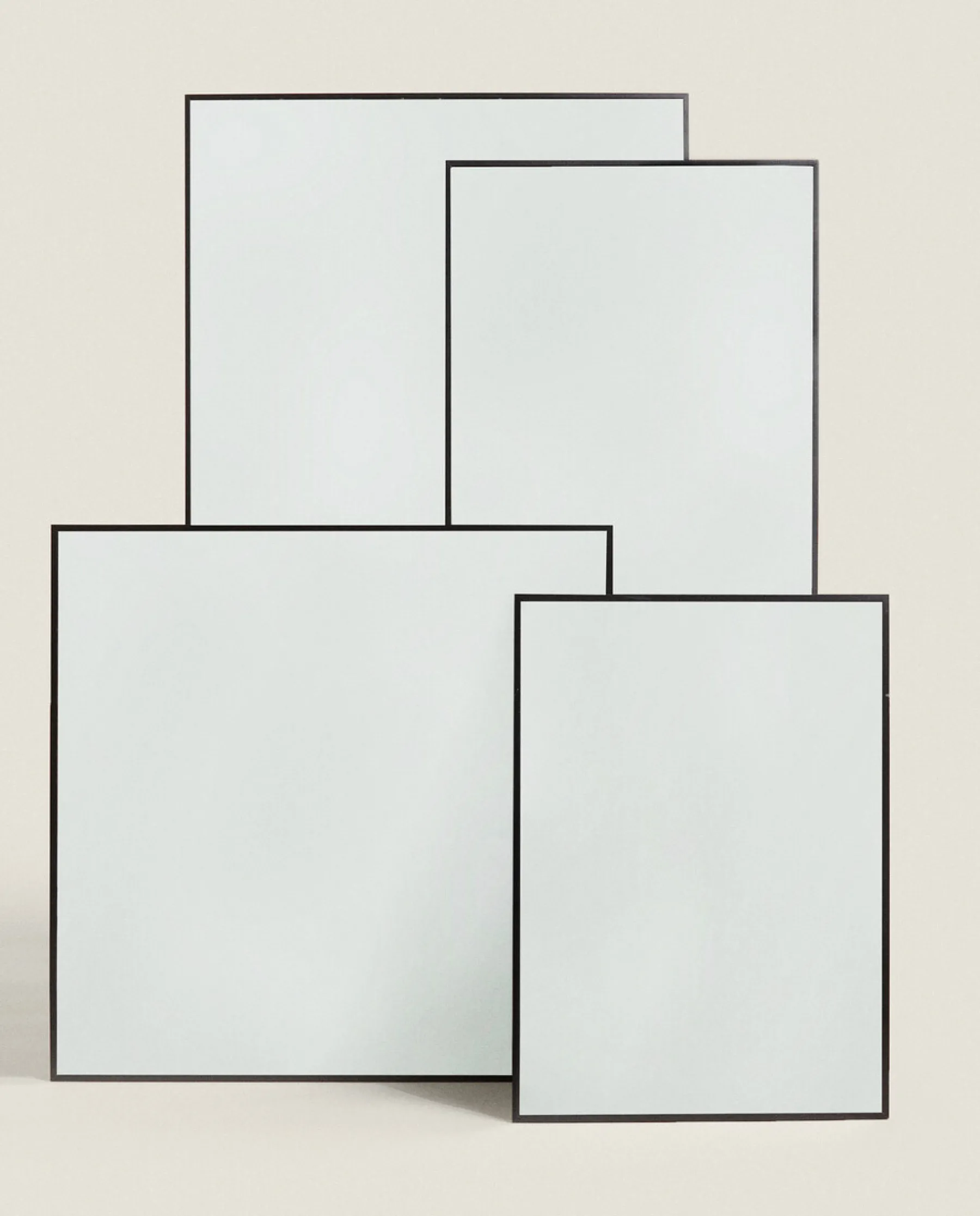 ZARA Home Metal Frame Mirror