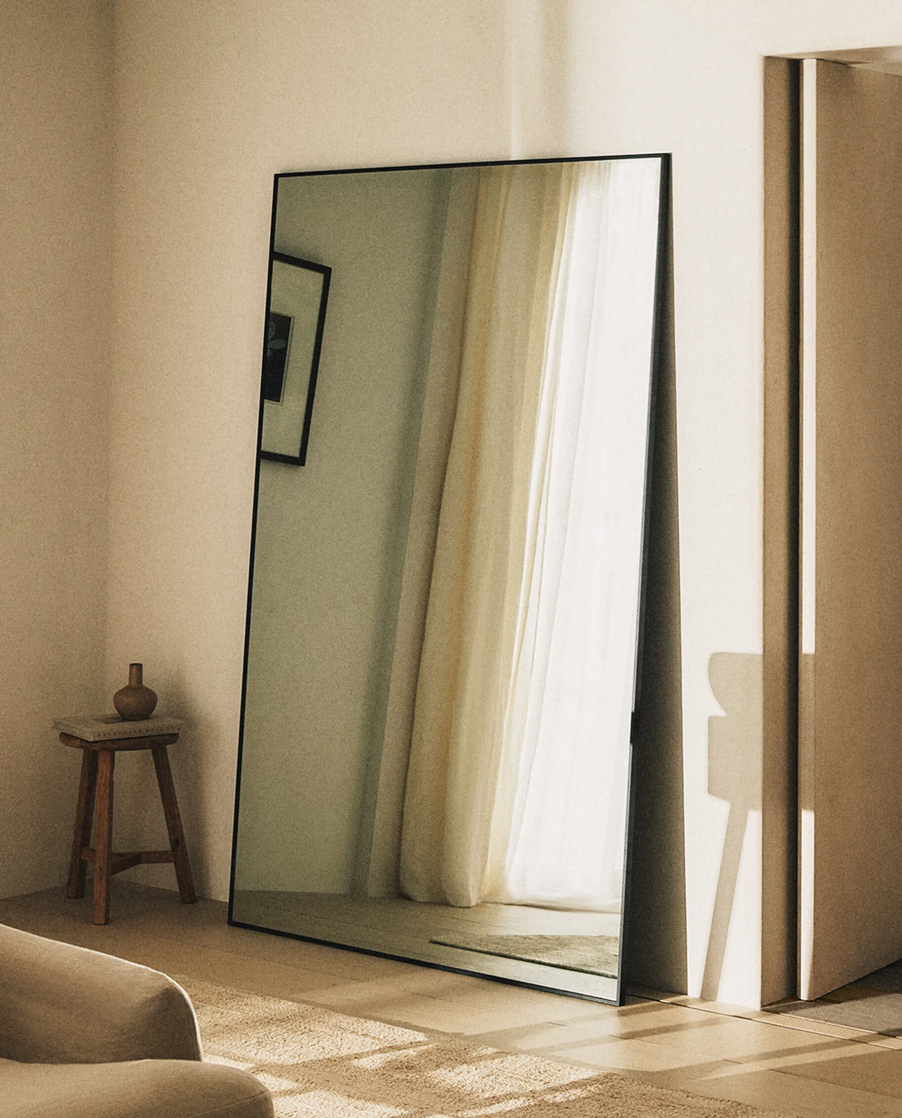 ZARA Home Metal Frame Mirror