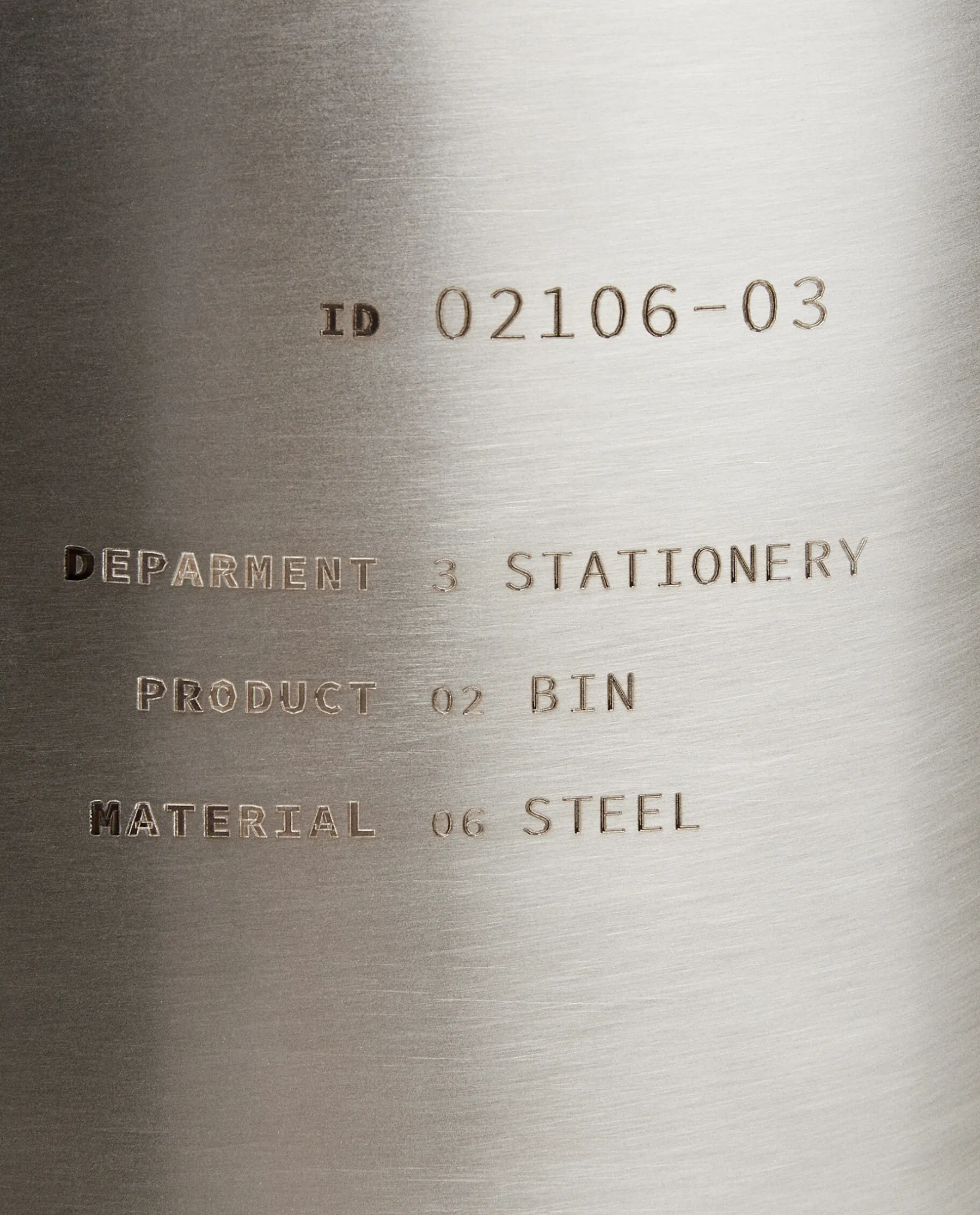 ZARA Home Metal Wastepaper Basket