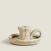 ZARA Home Mini Clay Candlestick