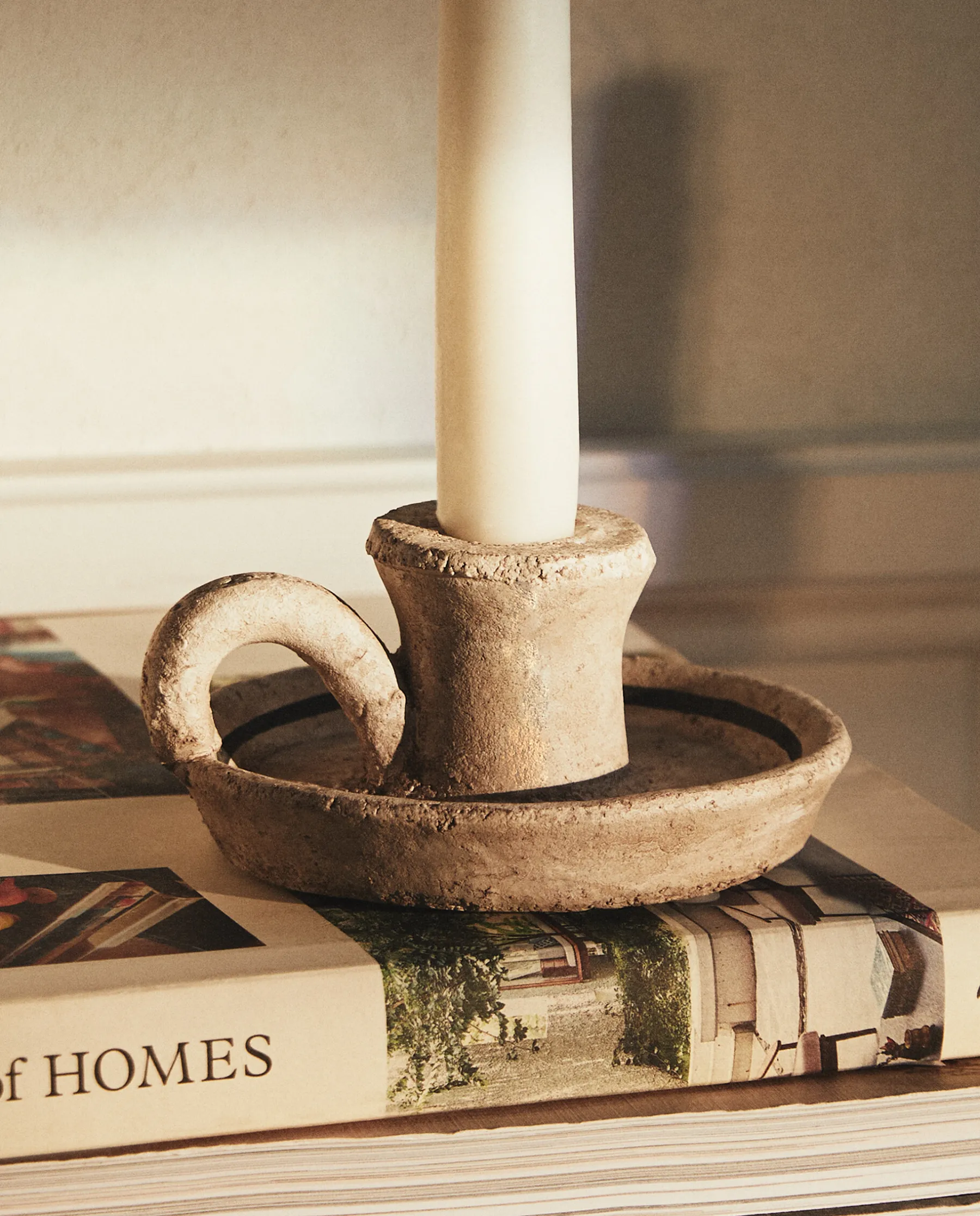 ZARA Home Mini Clay Candlestick
